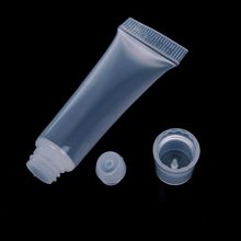 10 pçs/lote 5 ml 8 ml 10 ml Recarregáveis Vazio Tubos Cosméticos Lip Gloss Balm Transparente Embalagens de Cosméticos Ferramentas de Maquiagem atacado #55399 2024 - compre barato