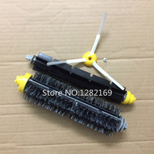 Cepillo batidor Flexible para iRobot Roomba, 1 cepillo de cerdas y 1 cepillo lateral para aspiradora serie 600, 700, 770, 780 2024 - compra barato