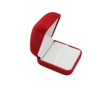 O envio gratuito de 20 pçs/lote 5.5x5x2.8 cm Red Velvet Jóias Caixa do Favor Do Anel/Brinco Caixa de Embalagem Caixa de Presente de exibição Caso 2024 - compre barato