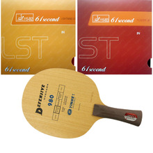 Pro Table Tennis PingPong Combo Racket Yinhe Defensive 980 with 61second DS LST and LM ST RubberShakehand long handle FL 2024 - buy cheap