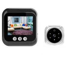 3.0 Inch Motion Detection Video Doorbell Peephole Viewer 2024 - buy cheap