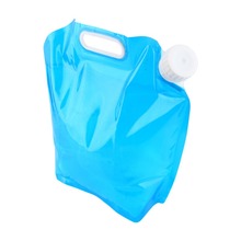 2021 5L Foldable Container Water Bag PE Tasteless Safety Seal Drinking Collapsible Survival Storage Case for Camping Hiking BBQ 2024 - buy cheap