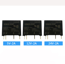 10pcs  New original solid state relay G3MB-202P DC-AC PCB SSR In 5VDC 12VDC 24VDC, Out 240V AC 2A Solid State Relay Module 2024 - buy cheap