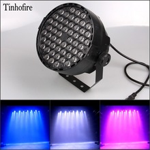 Tinhofire-luz par LED RGBW, 60W, 54 DMX-512, luces estroboscópicas para escenario, fiesta profesional, Disco, KTV 2024 - compra barato