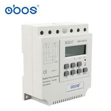 new good credit good quality three phase 380V 25A din weekly timer digital timer with 17 times on/off time set range 1min-168H 2024 - buy cheap