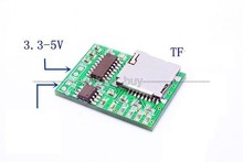 Mp3 decoder board TF card SD card player audio module 3W mono audio amplifier card automatic playback 2024 - buy cheap