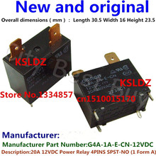 100%Original New G4A-1A-E-CN G4A-1A-E-CN-DC12V G4A-1A-E-CN-12V G4A-1A-E-CN-12VDC 4PINS 20A250VAC 12VDC DC12V 12V Power Relay 2024 - buy cheap