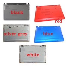 GZEELE NEW Laptop bottom shell for HP Pavilion 15-ab065tx 15-AB Lower Case Bottom Base Cover blue red black silver grey color 2024 - купить недорого