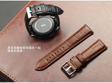 Correia de smart watch, correia para huawei watch gt 2 pro amazfit 3 2 pace bip, para samsung galaxy watch active gear s2 s3 ticwatch s2 e pro, pulseira de couro 2024 - compre barato