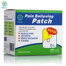 Kongdy emplastro adesivo médico para cuidados de saúde, 480 peças = 2 caixas, adesivo para alívio da dor no corpo, patch para dor muscular/artritica/perna 2024 - compre barato