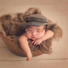 Реквизит для фотосъемки новорожденных маленькие очки студийный реквизит для фотосъемки детей аксессуары для фотографий 2024 - купить недорого
