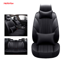 HeXinYan Leather Universal Car Seat Covers for Mitsubishi all model lancer pajero sport ASX pajero dazzle outlander auto styling 2024 - buy cheap