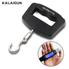 KALAIDUN Electronic Hook Scale 50kg/10g LCD Digital Display Pocket Scale Portable Hand Held Balance Weighing Hanging Luggage Bag 2024 - buy cheap