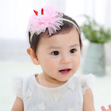 Baby Floral Crown Headband 3D Rabbit Flower Wreath Hair Bands Toddler Infants Girls Headwear Hair Accessories 2024 - buy cheap
