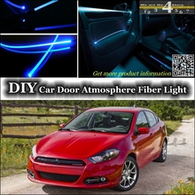 Banda de fibra óptica para iluminación de Dodge Dart, luz de ambiente interior, tuneado de Ambiente, Panel de puerta interior (no EL de luz) 2024 - compra barato