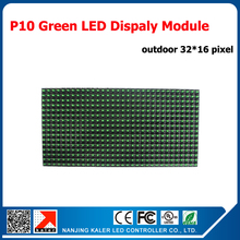 TEEHO P10 led module outdoor green waterproof 320 x 160mm 1/4 scan p10 outdoor led sign modules high brightness led display 2024 - buy cheap