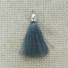 tassels findings choker necklace charms fringed fiber thread connector bails links earrings Tassel caps crimp ends cotton trim 2024 - buy cheap