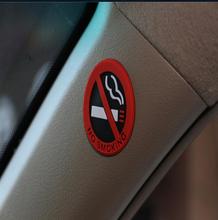 5 шт., не курить, автомобильные наклейки, Стайлинг, допускается, круглый красный логотип, знак для Mazda CX5 CX 5 CX-5 2024 - купить недорого