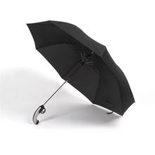 Fully-automatic Three Folding Umbrella Creative RainPistol/Gun Style Men Automatic Umbrellas Windproof Male Parasol Black 2024 - buy cheap