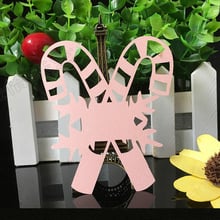 Creative personality Table Decoration Place Cards/Wedding Party Decoration Laser Cut Heart Floral Wine Glass Place Cards 2024 - buy cheap