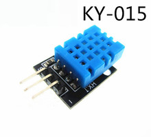 10 unids/lote de sensores de temperatura y temperatura de KY-015, aplicación DHT-11, DHT11 + PCB 2024 - compra barato