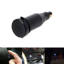 For DIN3.1A Motorcycle Waterproof Power Adapter Dual USB Charger With Cigarette Lighter For BMW Hella DIN Motor Accessories 2024 - buy cheap