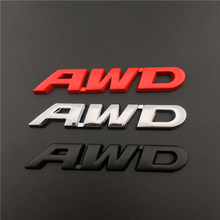 Car AWD Trunk Emblem Metal Body Sticker Decal Exterior Accessories for Toyota Hyundai Citroen Mercedes Benz BMW Lexus Renault MG 2024 - buy cheap