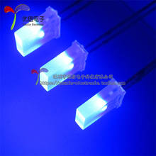 100 шт. 2*5*7 мм рассеянный светодиодный синий цвет 2x5x7 мм DIP LED CUBE LED Бесплатная доставка 2024 - купить недорого