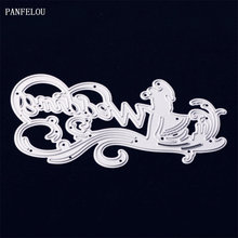 PANFELOU Metal craft Wedding words paper die cutting dies for Scrapbooking/DIY Easter  wedding Halloween cards 2024 - buy cheap