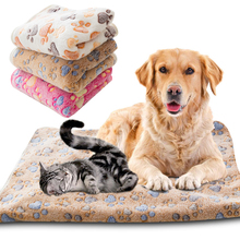 HEYPEY одеяло для домашних животных коралловый флис кошка собака кровать для сна теплый высококачественный мягкий коврик зимний теплый для маленьких средних и больших собак 2024 - купить недорого