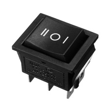6 Pin 3 Position Boat On-Off-On Momentary Rocker Switch DPDT 16A 250V AC MDJ998 2024 - buy cheap