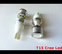 Пара чипов Cree T15 921, 20 Вт, супер яркие белые светодиодные лампы высокой мощности для дневных ходовых огней заднего хода 2024 - купить недорого