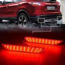 CAPQX-Luz LED de advertencia de parachoques trasero, lámpara antiniebla de freno para Nissan x-trail Qashqai Infiniti Q50L Q50S Q60 Q70 QX30 QX56 QX80 2024 - compra barato