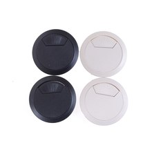 Best Promotion 60mm Computer Desk Grommet Table Cable Outlet Port Surface Wire Hole Cover Durable 2 Colors 2PCS/set 2024 - buy cheap