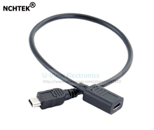 NCHTEK Mini USB 2.0 Male To USB 3.1 Type-c Female Data Charging Connection Android Mobile Phone Power Cable/Free Shipping/3PCS 2024 - buy cheap