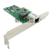 Adaptador de placa de rede pci-e network express x1 x1610/100/1000m RJ-45 gigabit lan 2024 - compre barato