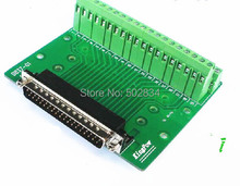 5pcs/lot DB37 D-SUB DB-37  37Pins Male Adapter signals Terminal Breakout Board ROHS 2 row 2024 - buy cheap