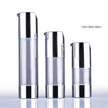 10pcs Packaging Airless Pump Bottles Vacuum Containers Cosmetic Portable Empty Lotion Bottle Plastic Clear 15ml 30ml 50ml 2024 - buy cheap