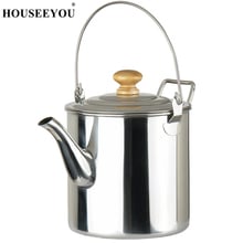 Portable 3000ML Outdoor Water Kettle Camping Hiking 304 Stainless Steel Tea Kettle Coffee Pot with Handle for Backpacking 2024 - buy cheap