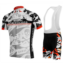 Conjunto de ropa de ciclismo de equipo profesional, jersey de secado rápido, pantalón corto con almohadilla de Gel, novedad de 2017 2024 - compra barato