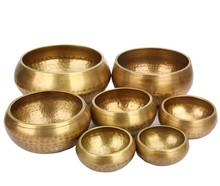 YM  324   select size Buddhism Articles Pure copper The Buddha bowl bowl Practice Bowl Turn Tibetan bowl 2024 - buy cheap