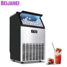 BEIJAMEI 2020 New Portable Automatic Ice Cube Maker Machine Commercial Industrial Square Ice Block Making Machine 2024 - buy cheap