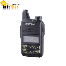 BAOFENG-MINI walkie-talkie T1 Original, Radio bidireccional, BF-T1, UHF, 400-470mhz, 20 canales, portátil, Radio Ham, FM, CB, transceptor de mano 2024 - compra barato
