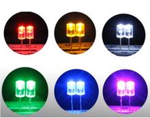 mix 9colors Trhough Hole Flat Top Concave 5MM LED Diode Light Beads For Led strip, garland lighting source etc 2024 - buy cheap