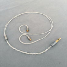 Curto fio do fone de ouvido fone de ouvido cabo diy 45cm-50 centímetros mmcx im50 ie80 ue900 tf10 A2DC 2024 - compre barato