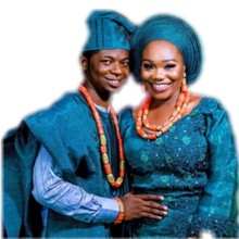 4ujewelry contas de casamento africano colar de homens e mulheres casal conjunto de jóias de noiva para edo casamento tradicional 100% genunie coral 2024 - compre barato