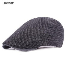 SUOGRY 2018 Cotton Beret Hats For Men or Women Retro Hat Berets Caps 2024 - buy cheap