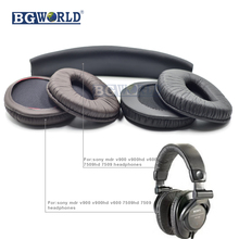 BGWORLD Replacement Ear Pads earpads Cushions and headband Set For SONY MDR MDR Z600 V600 V900 7509HD headphone 2024 - buy cheap