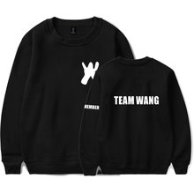 Kpop Got7 Jackson Wang TEAM WANG Hoodie Youth Long Sleeve O-Neck Pullover Pink Sweatshirt Jackson Fashion Cool Hoodie 2024 - buy cheap