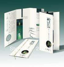 Roll Fold Brochure Printing, 500pcs Both sides printing Flyers, Z-fold flyers 2024 - купить недорого